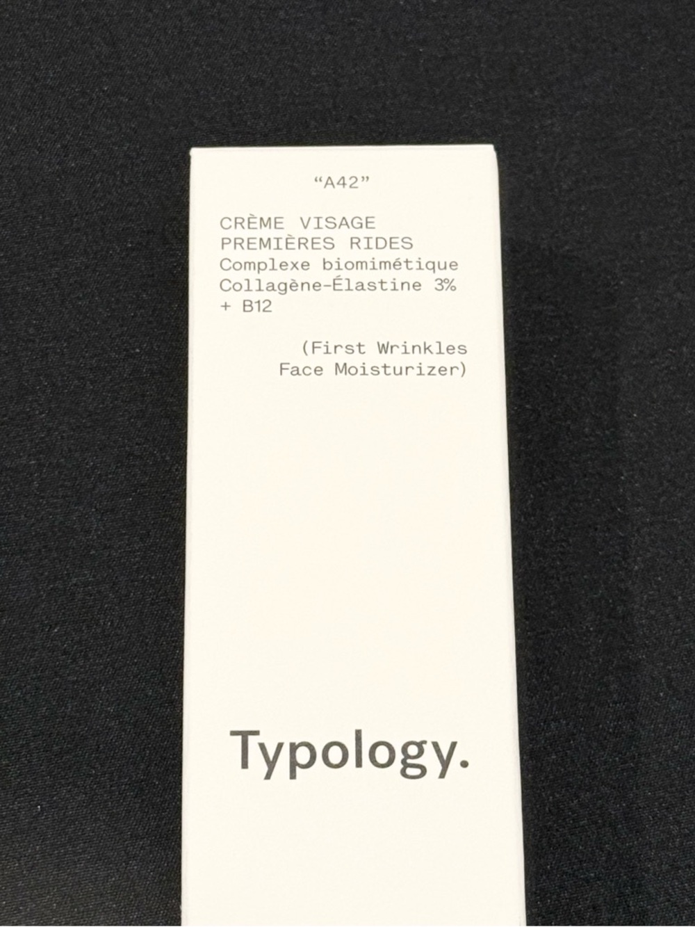 Typology - First Wrinkles Face Moisturizer